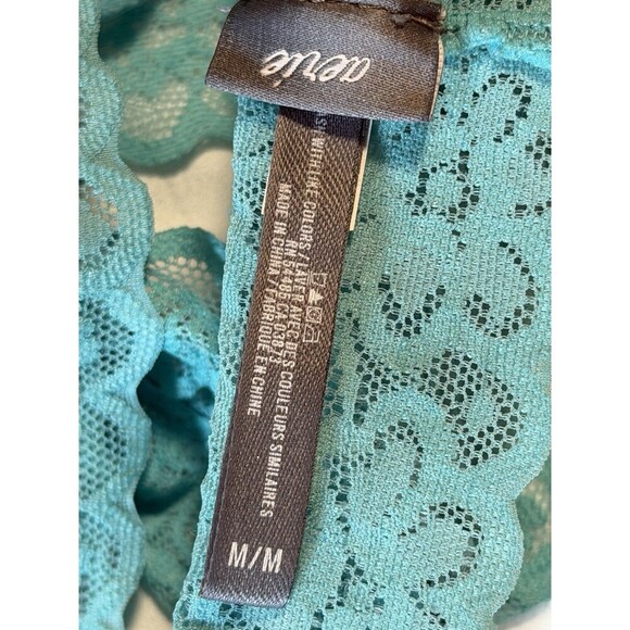 AERIE LACE BRALETTE MINT GREEN UNPADDED MEDIUM - Picture 3 of 6